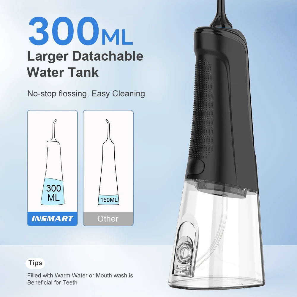 INSMART Water Dental Flosser Portable Oral Irrigator