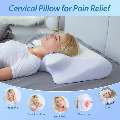 MaxCare™ Cervical Neck Pilow - 2-in-1 Support for Pain Relief